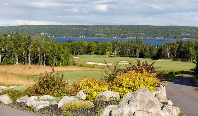 Golfplatz auf Cape Breton Island