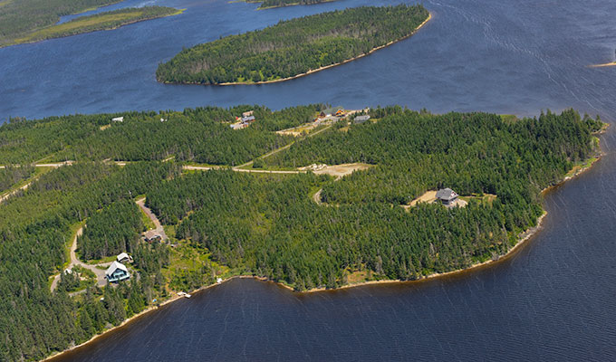 bebaute Landerschließung von Canadian Pioneer Estates Ltd. 