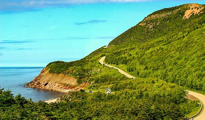 Cabot Trail - Kap Breton Nova Scotia 