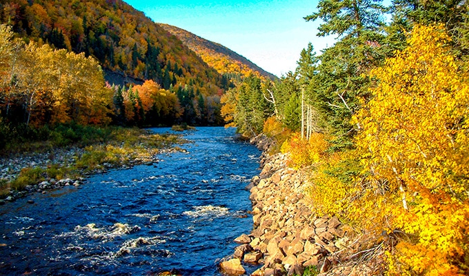 Indian Summer auf Cape Breton Island - ein herrlicher Farbgenuss bei wunderschöner Landschaft