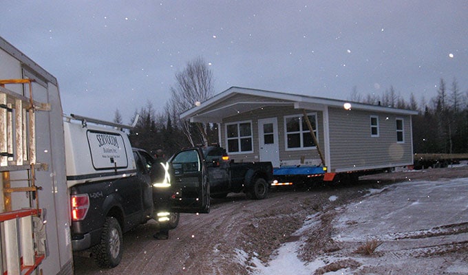 Haus in Kanada bauen - Nova Scotia - Mobile Home - Fertighaus Cape Breton