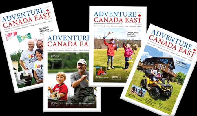 vier Magazine von Adventure Canada East über Ostküste Kanada