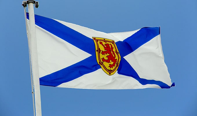 Nova Scotia Flagge - Kanada - Canadian Pioneer Estates Ltd. 