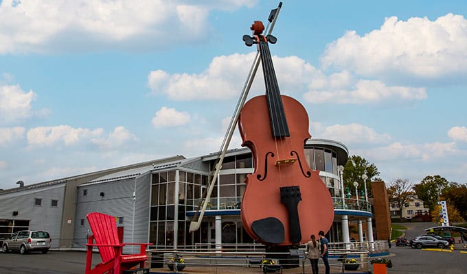 Immobilien Kanada-Cape Breton-Fiddle (Geige) Sydney Hafen